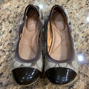 Coach ballet flats